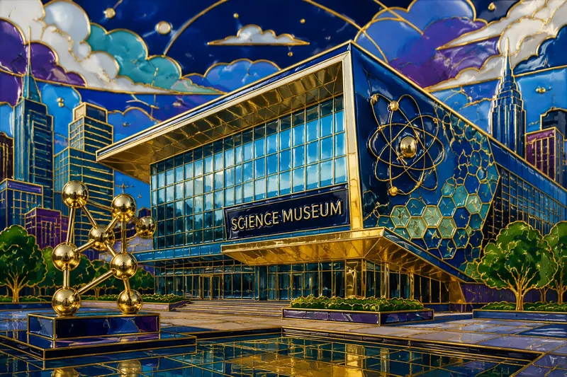 Moderni tiedemuseo ja sen arkkitehtuuri