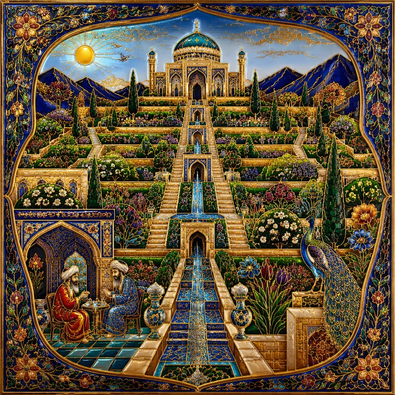 Haifan geometriset bahai-puutarhat rinteessä Haifan geometriset bahai-puutarhat rinteessä